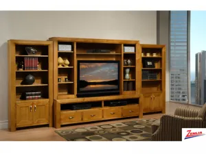 Cont Wall Unit With Book Cases