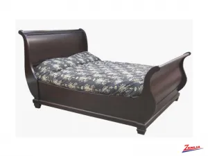 Florent Sleigh Bed With Sleigh Footboard