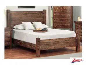 Raft Bed With Low Footboard