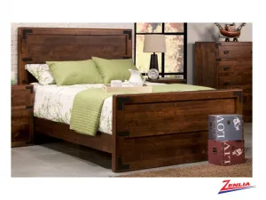 Sara Bed With High Footboard