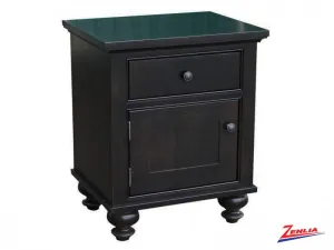 George One Door One Drawer Nightstand
