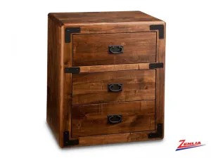 Sara Three Drawer Night Stand