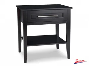 Stock One Drawer Open Night Stand