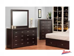 Cont 8 Drawer Dresser And Mirror