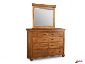 Proven 8 Drawer Dresser And Mirror