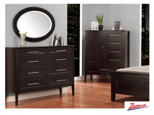 Stock 8 Drawer Dresser And Mirror