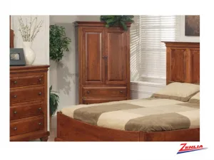 Florent Armoire With  2 Drawer 2 Shelves