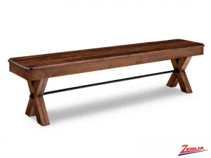 Sara Pedestal Bench 72