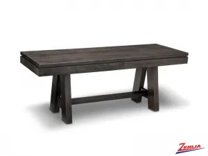 Steel Pedestal Bench 48