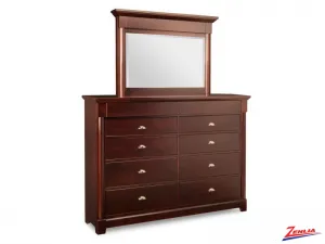 Hud 10 Drawer Dresser And Mirror