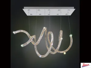 Ravi LED + Halogen Horizontal Spiral