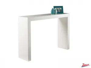 Arch White Console Table