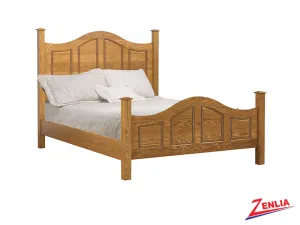 Country Curved Panel Bed