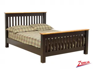 Rust Slat Bed