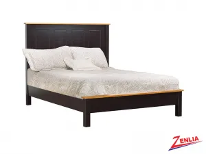 Rust Low Footboard Bed