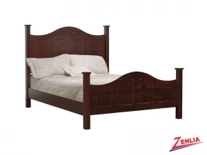Rust Curved Panel Bed