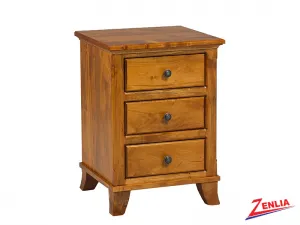Bour 3 Drawer Night Stand Small