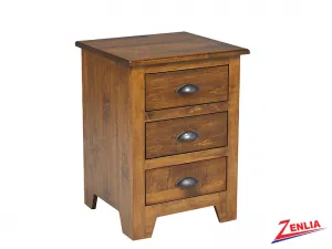 Lake 3 Drawer Night Stand Small