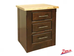Live 3 Drawer Night Stand Small
