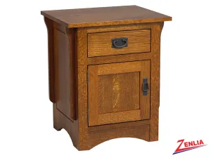 Miss 1 Drawer 1 Door Night Stand Small