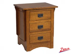 Miss 3 Drawer Night Stand Small