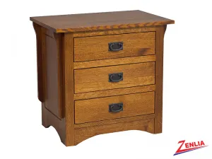 Miss 3 Drawer Night Stand Large