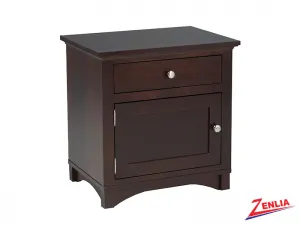 Mont 1 Drawer 1 Door Night Stand Large
