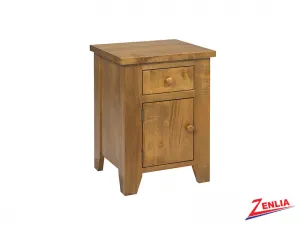 Ruff 1 Drawer 1 Door Night Stand Small