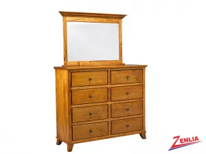 Bour 8 Drawer Dresser And Mirror