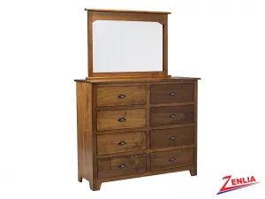 Lake 8 Drawer Dresser And Mirror