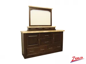 Live 8 Drawer 2 Door Dresser And Mirror