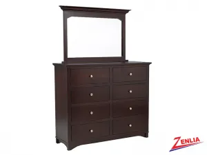 Mont 8 Drawer Dresser and Mirror