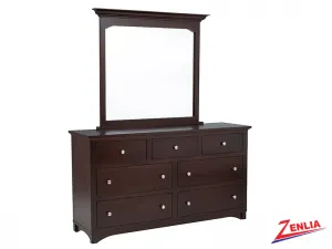 Mont 7 Drawer Dresser and Mirror