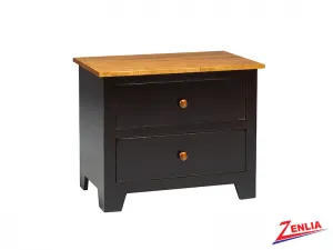 Rust 2 Drawer Chest