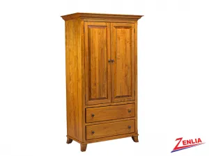 Bour Plain Top Armoire