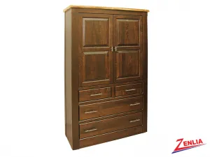 Live Plain Top Armoire Large