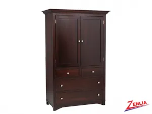 Mont Plain Top Armoire Large