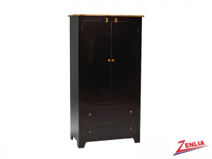 Rust Plain Top Armoire