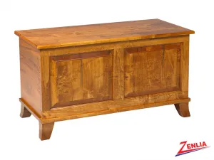 Bour Raised Panel Front Blanket Box