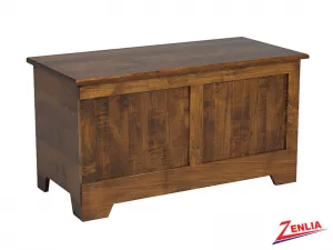 Lake Raised Panel Front Blanket Box