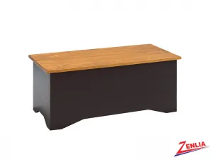 Rust Coffee Table Blanket Box