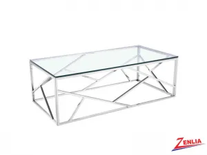 Caro Silver Coffee Table