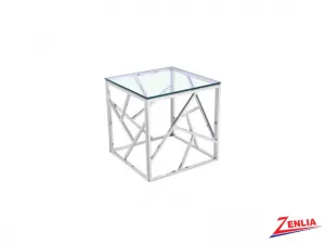 Caro Silver End Table