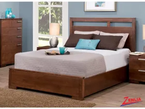 Cordo Bed With Low Footboard