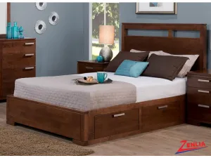 Cordo Storage Platform Bed With Drawers