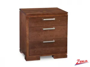 Cordo Left 3 Drawer Night Stand