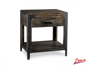 Port One Drawer Open Night Stand