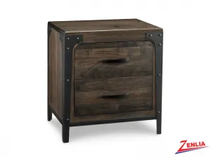 Port Two Drawer Night Stand