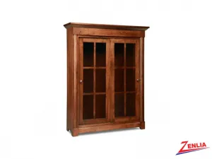 Hud Book Case With Glass Door