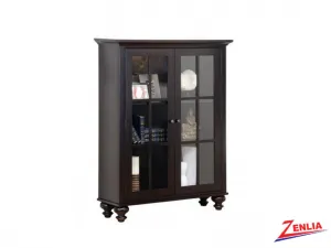 George Book Case With Glass Door